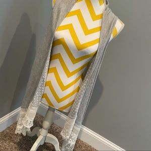 “Memory Lane” Long Open Front Vest